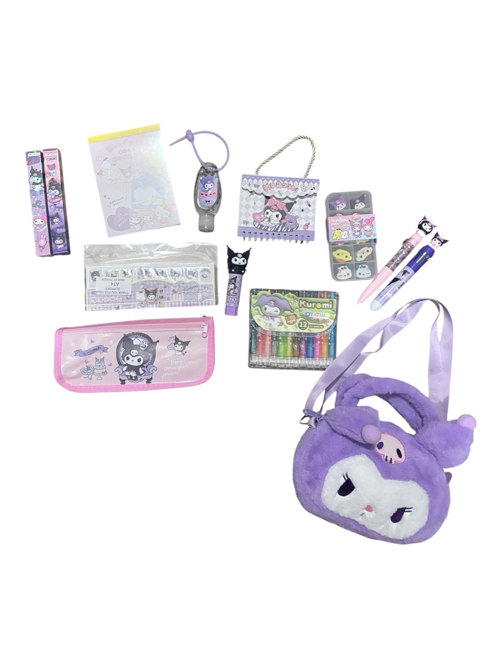 Kuromi Sanrio Stationery Bundle